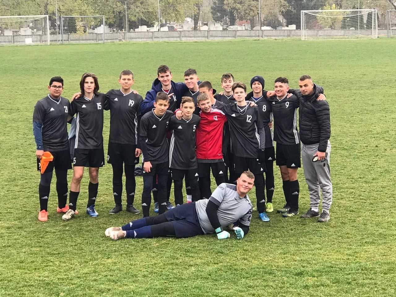 Beszámoló – labdarúgás U16